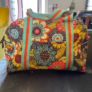 Vera Bradley Floral small duffel bag